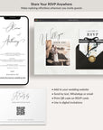 CREATIVITE Online Wedding RSVP Page – Collect & Manage Guest Responses