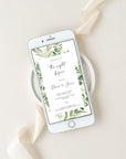 Rustic Rehearsal Dinner Digital Invitation