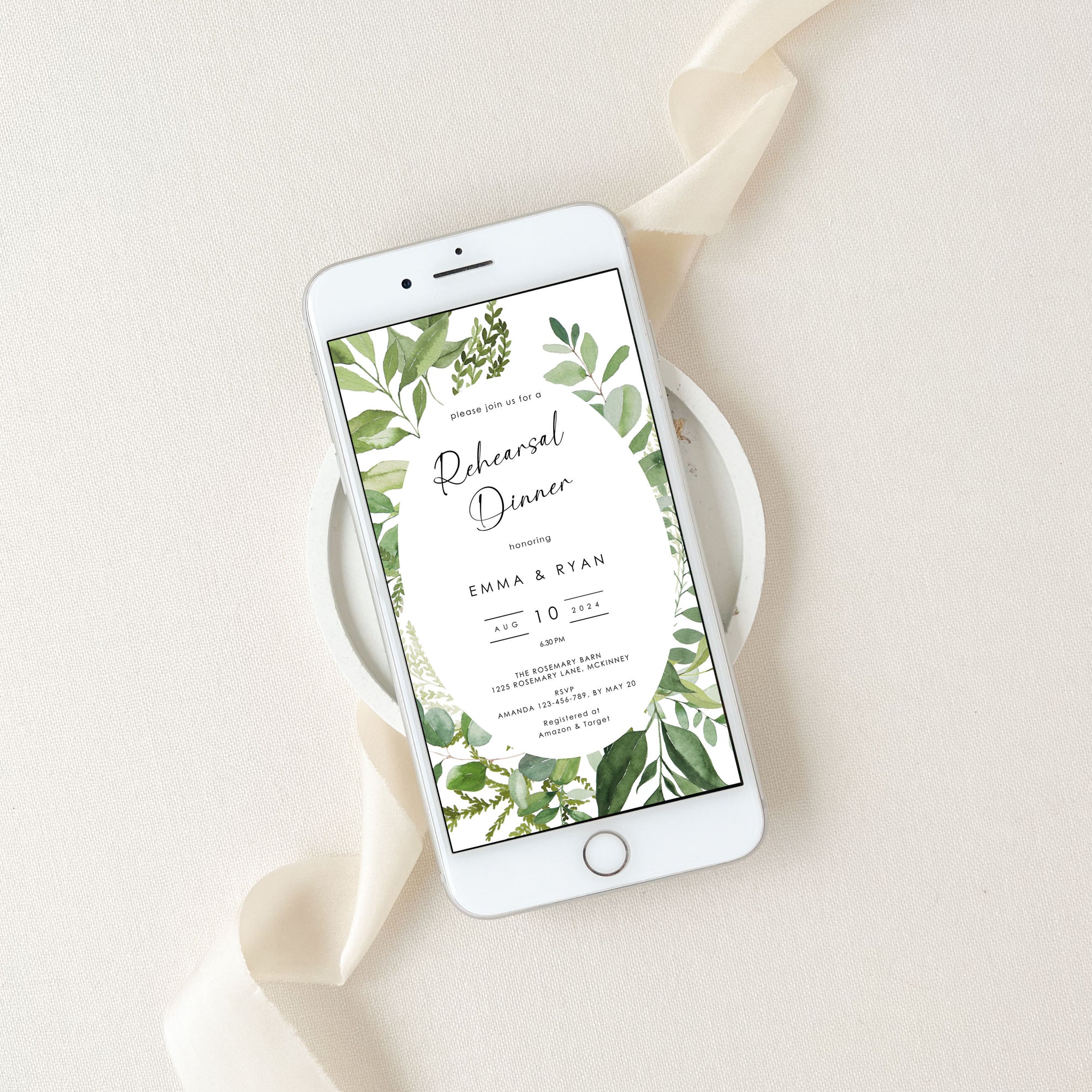 Rustic Rehearsal Dinner Invitation Evite