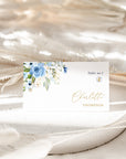AZZURRA Place Cards Template
