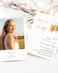 Brunch and Bubbly Invitation Template