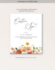 JUNE Small Wedding Sign Template