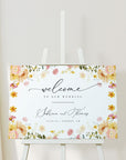 JUNE Wedding Welcome Sign Template