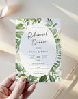 Rustic Rehearsal Dinner Invitation Template