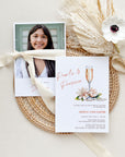 Champagne Brunch Bridal Shower Invitation Template