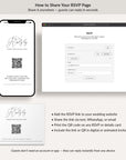 CREATIVITE Online Wedding RSVP Page – Collect & Manage Guest Responses