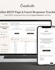CREATIVITE Online Wedding RSVP Page – Collect & Manage Guest Responses