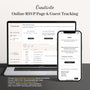 Online Wedding RSVP Page – Collect RSVPs & Track Guests