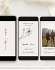 GIGLIOLA Save the Date Video Template - White