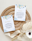 AZZURRA Dusty Blue Wedding Invitation Suite Template