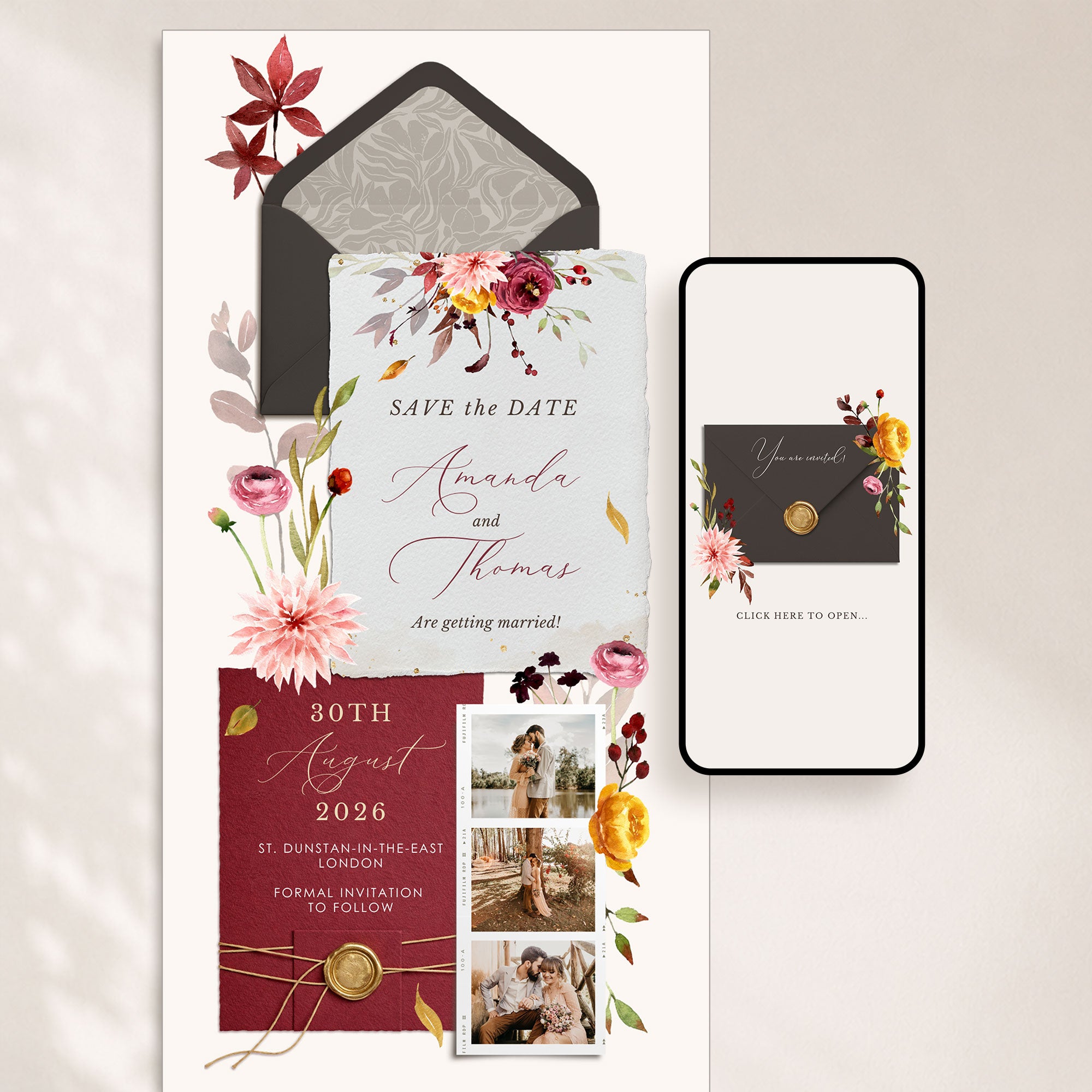 AMBRA Autumn Online Digital Save the Date