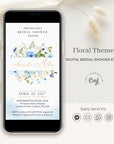 Azzurra | Light Blue Bridal Shower Invitation Evite