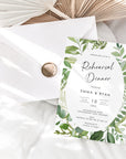 Rustic Rehearsal Dinner Invitation Template