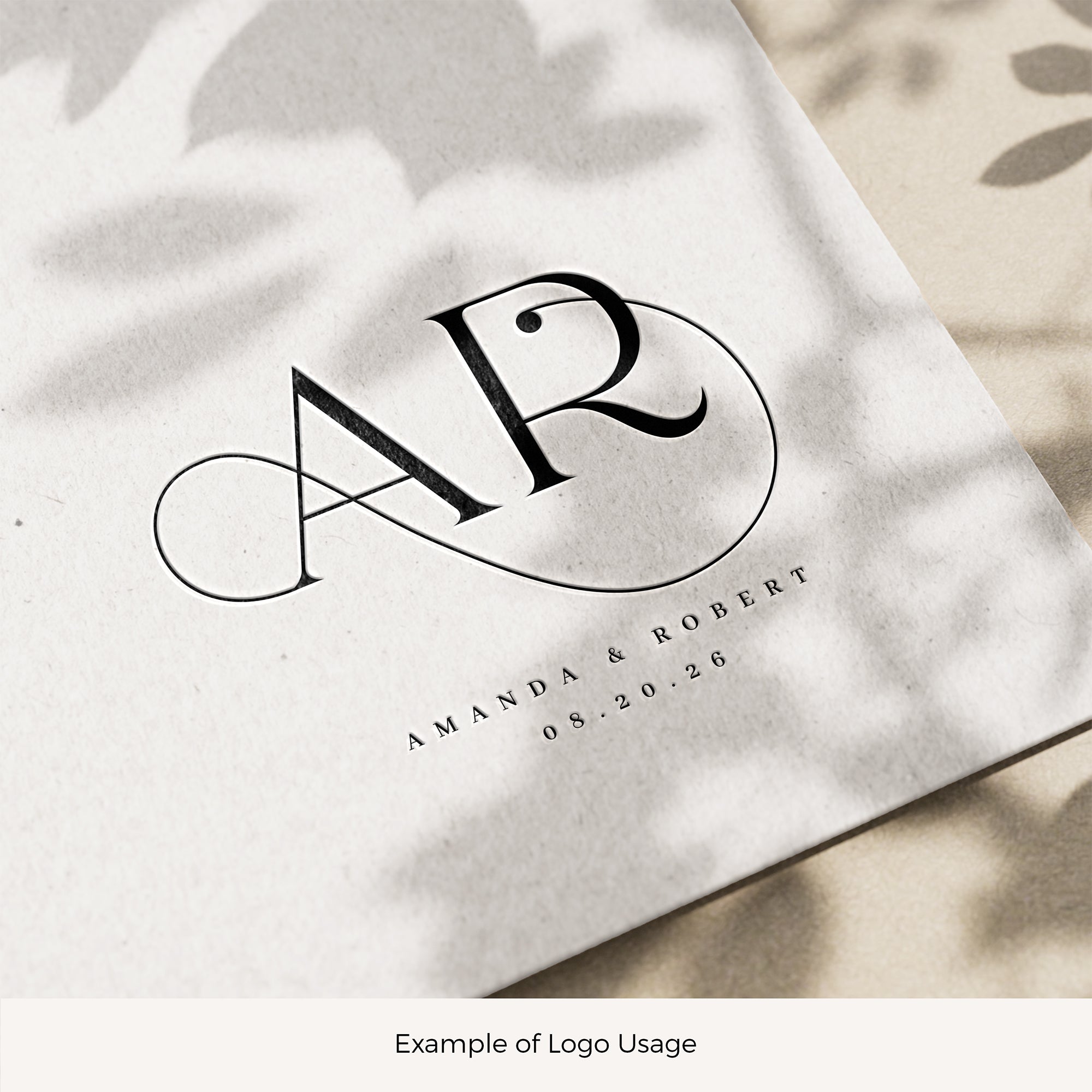ANASTASIA Luxurious Monogram Logo