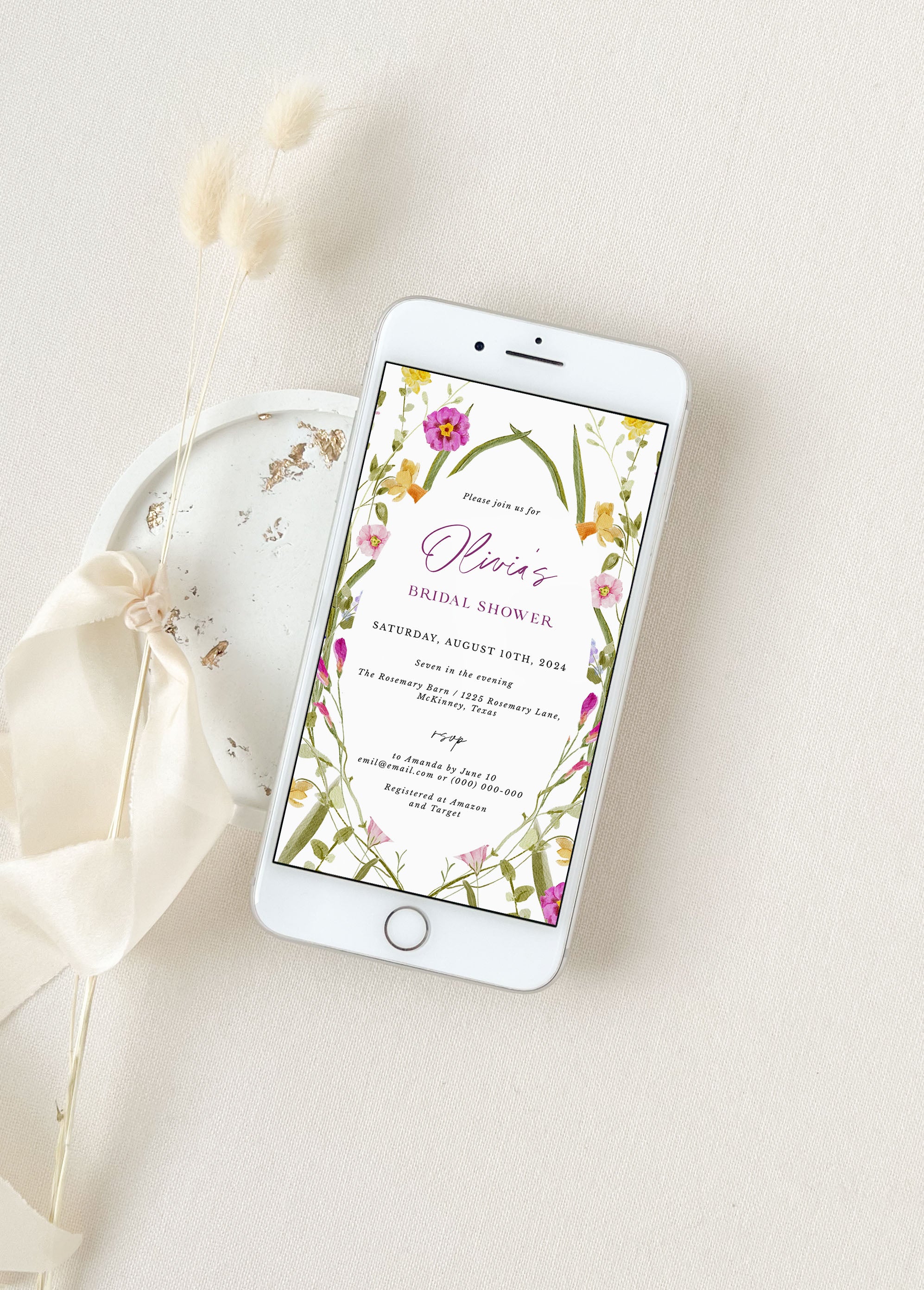 CLOE Bridal Shower Invitation Evite
