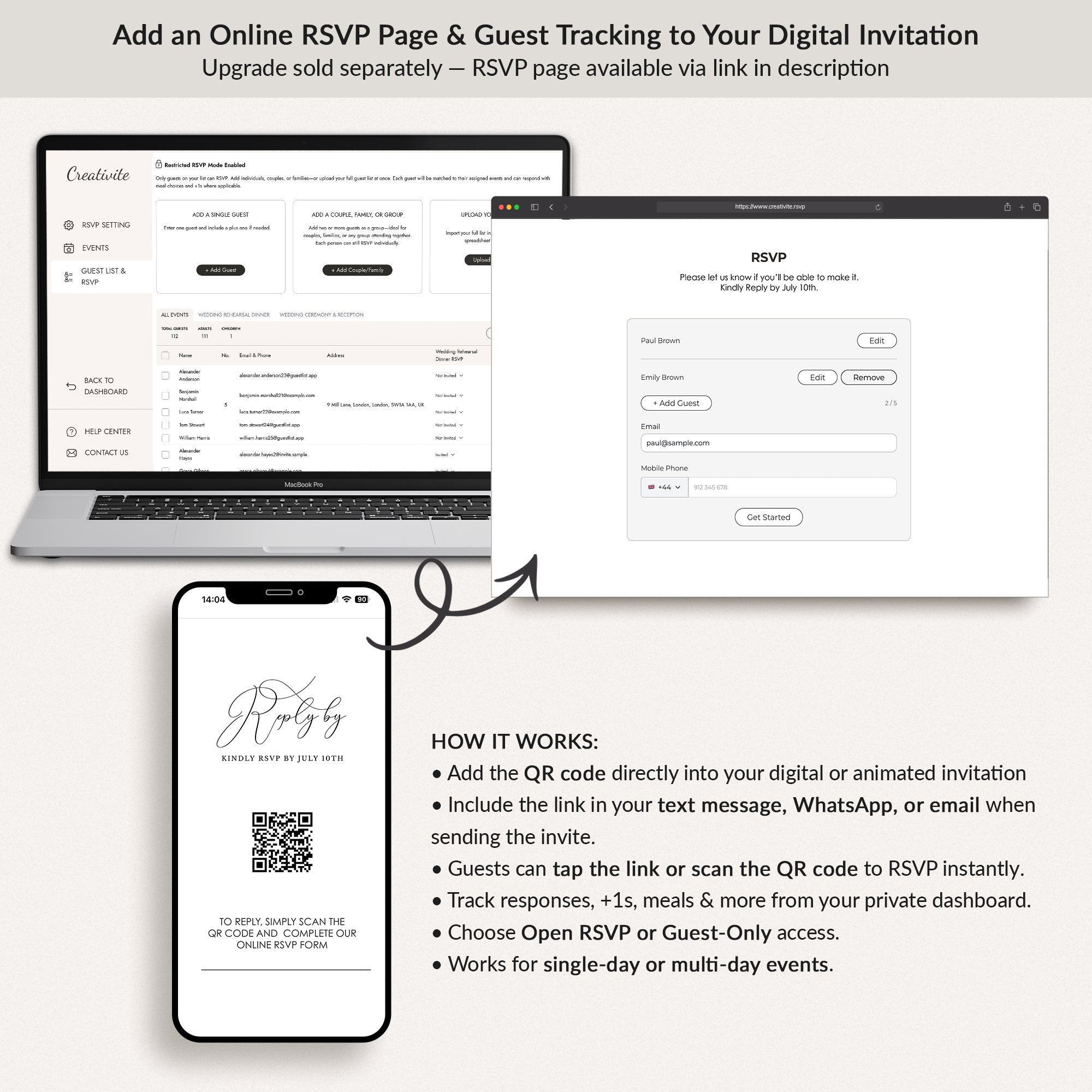 HAZEL Wedding Invitation Video Template