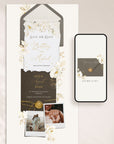 DORA Elegant Online Digital Save the Date