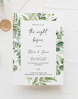 Rustic Rehearsal Dinner Invitation Printable