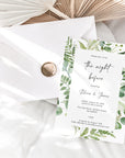 Rustic Rehearsal Dinner Invitation Printable