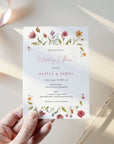 APRIL Couples Wedding Shower Invitation Template