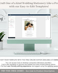 ELLA Couples Wedding Shower Invitation With Photo