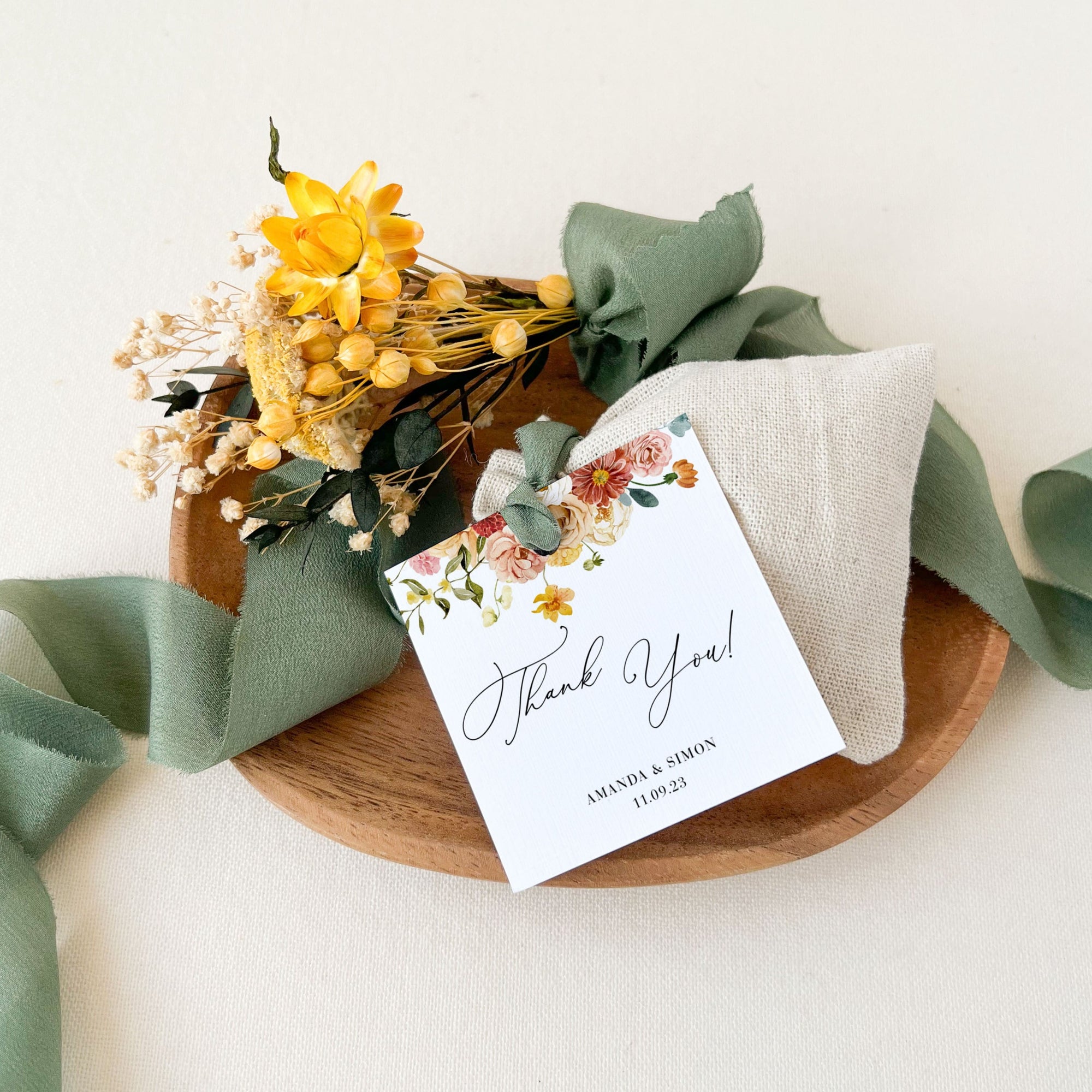 JUNE Printable Thank You Tags Template