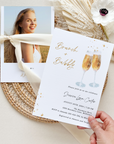 Brunch and Bubbly Invitation Template