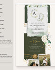 Rustic Online Digital Wedding Invitation
