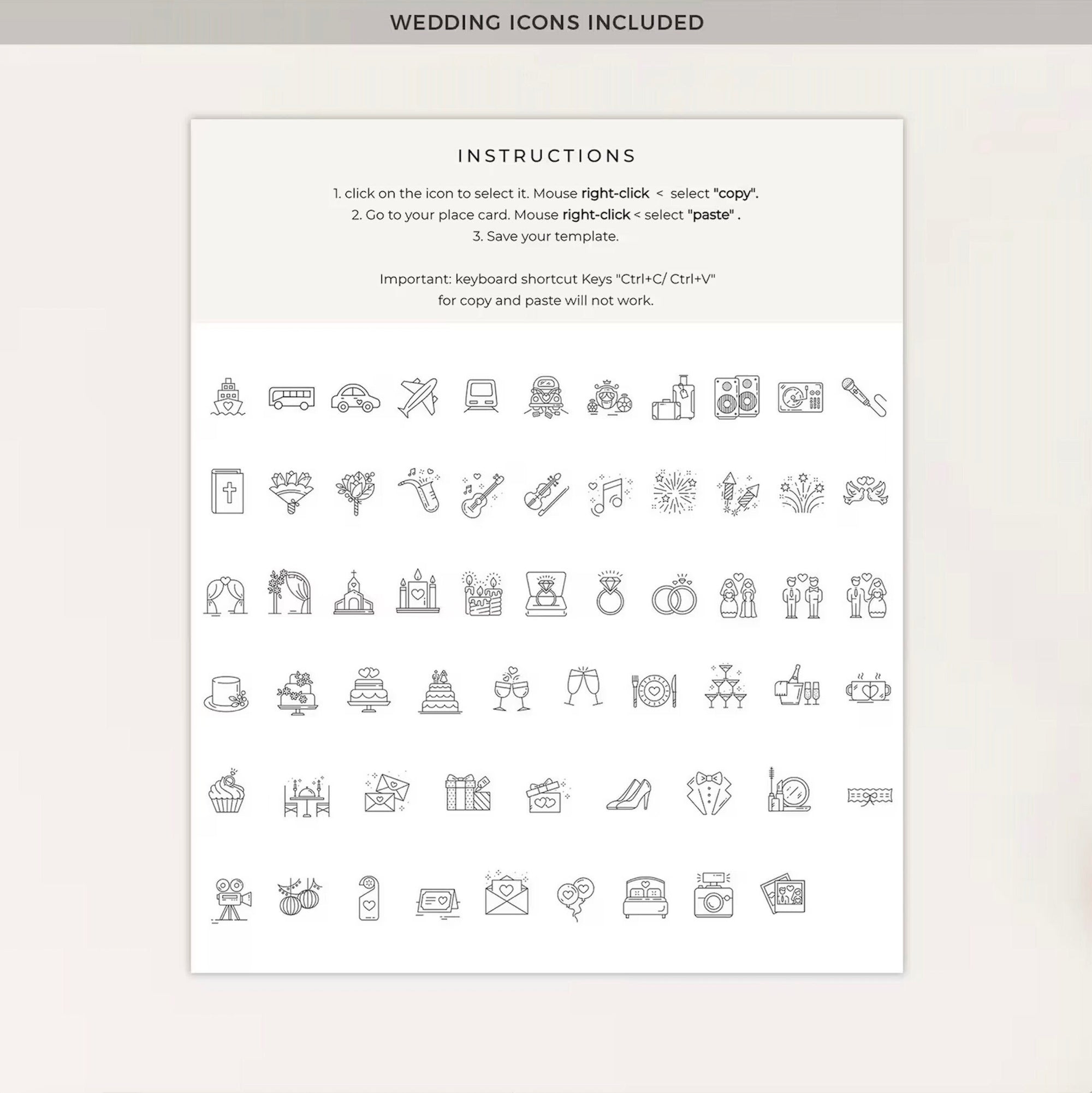 ARNA Fall Mountain Wedding Order of Event Sign Printable