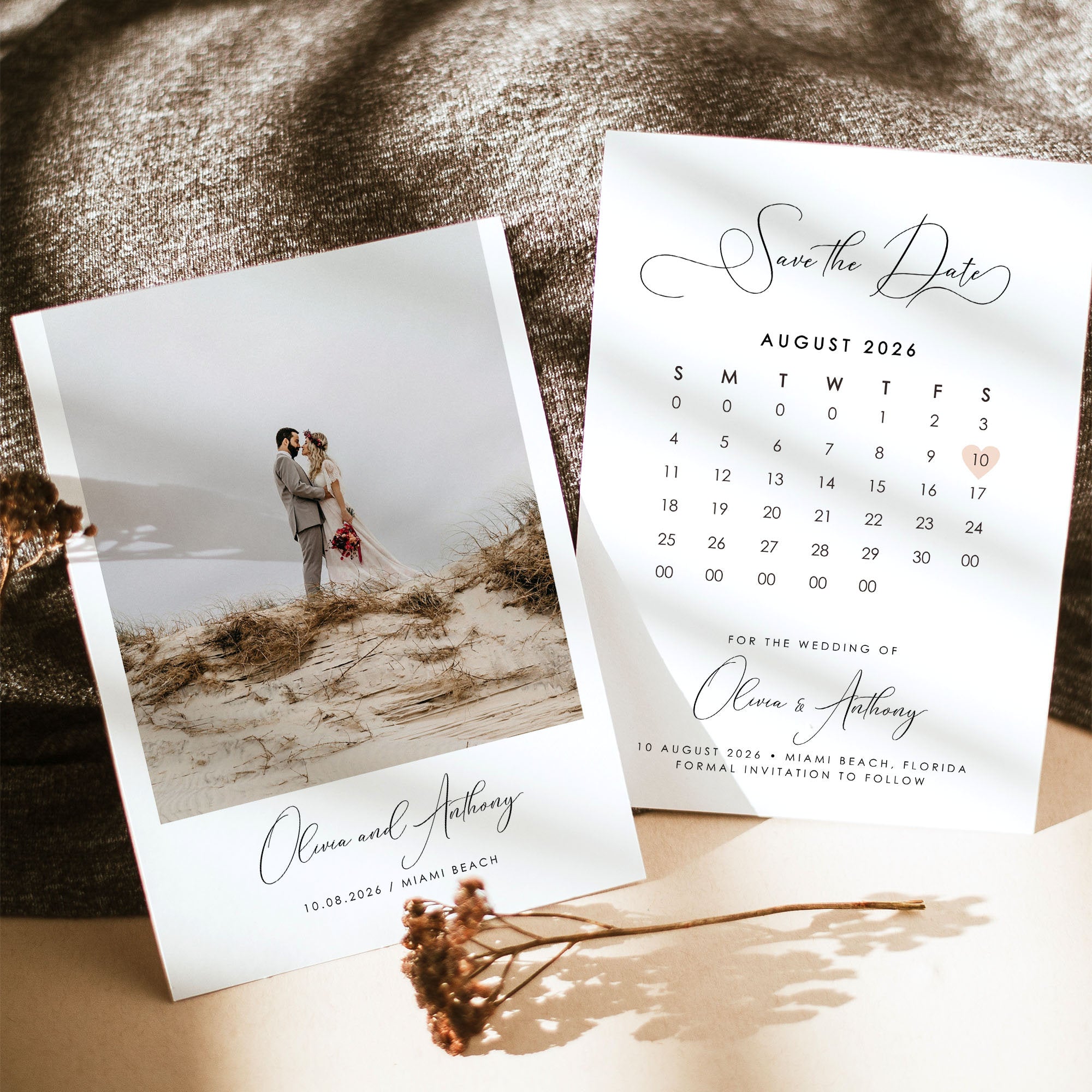 ELLA Calendar Save the Date Template