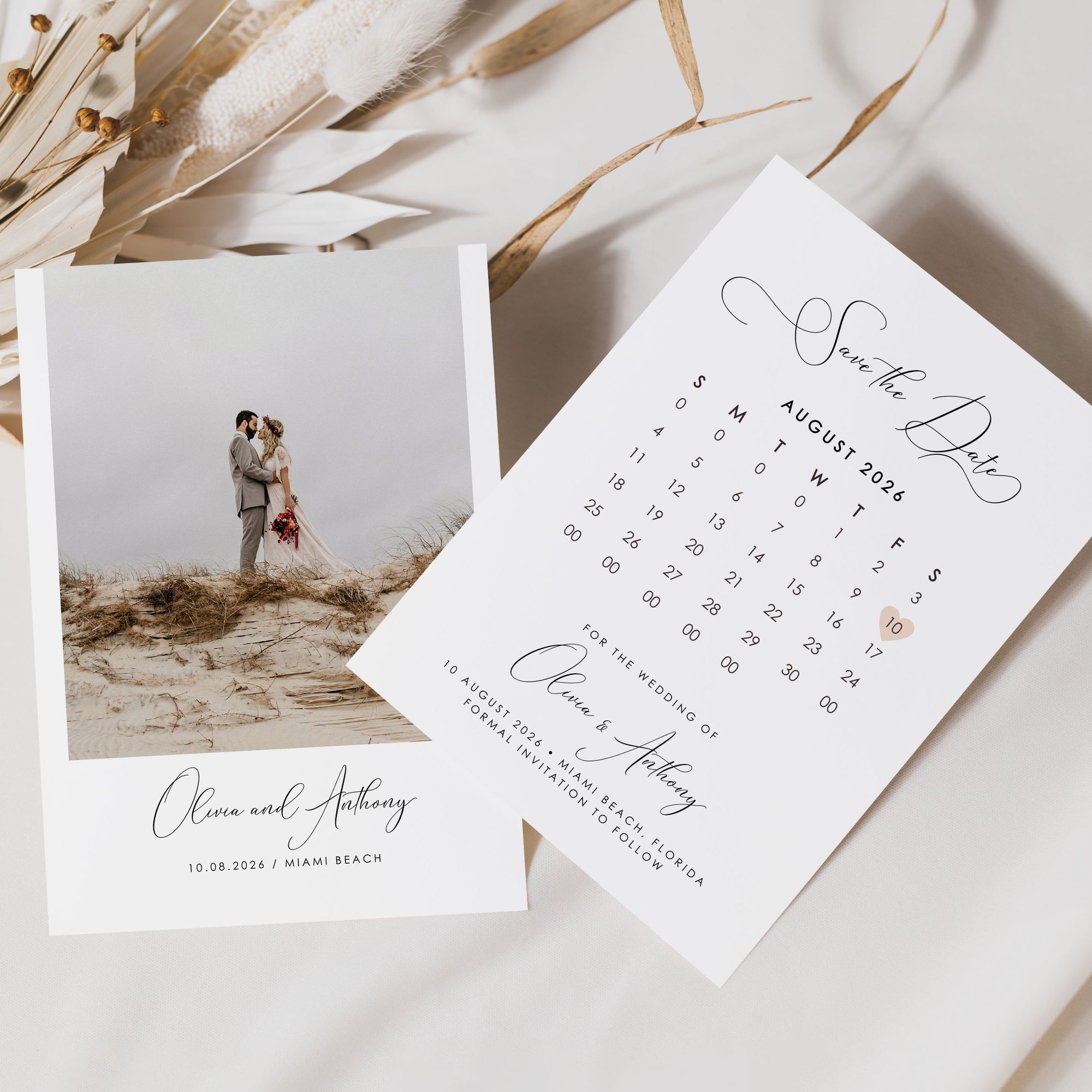 ELLA Calendar Save the Date Template
