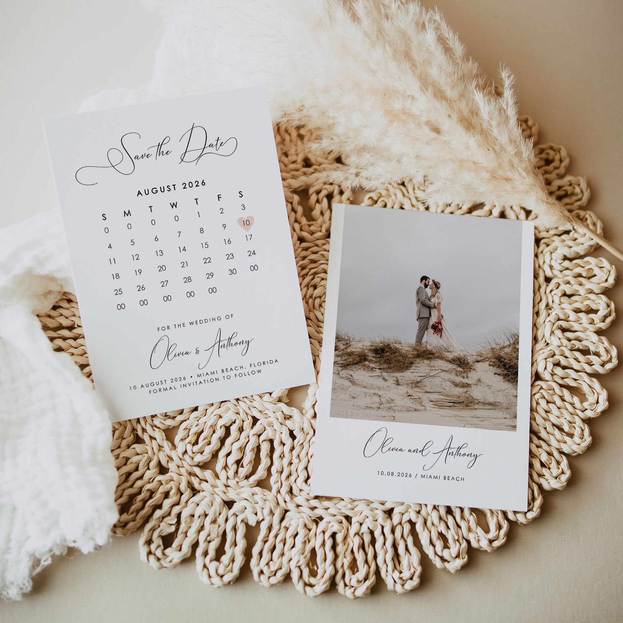 ELLA Calendar Save the Date Template