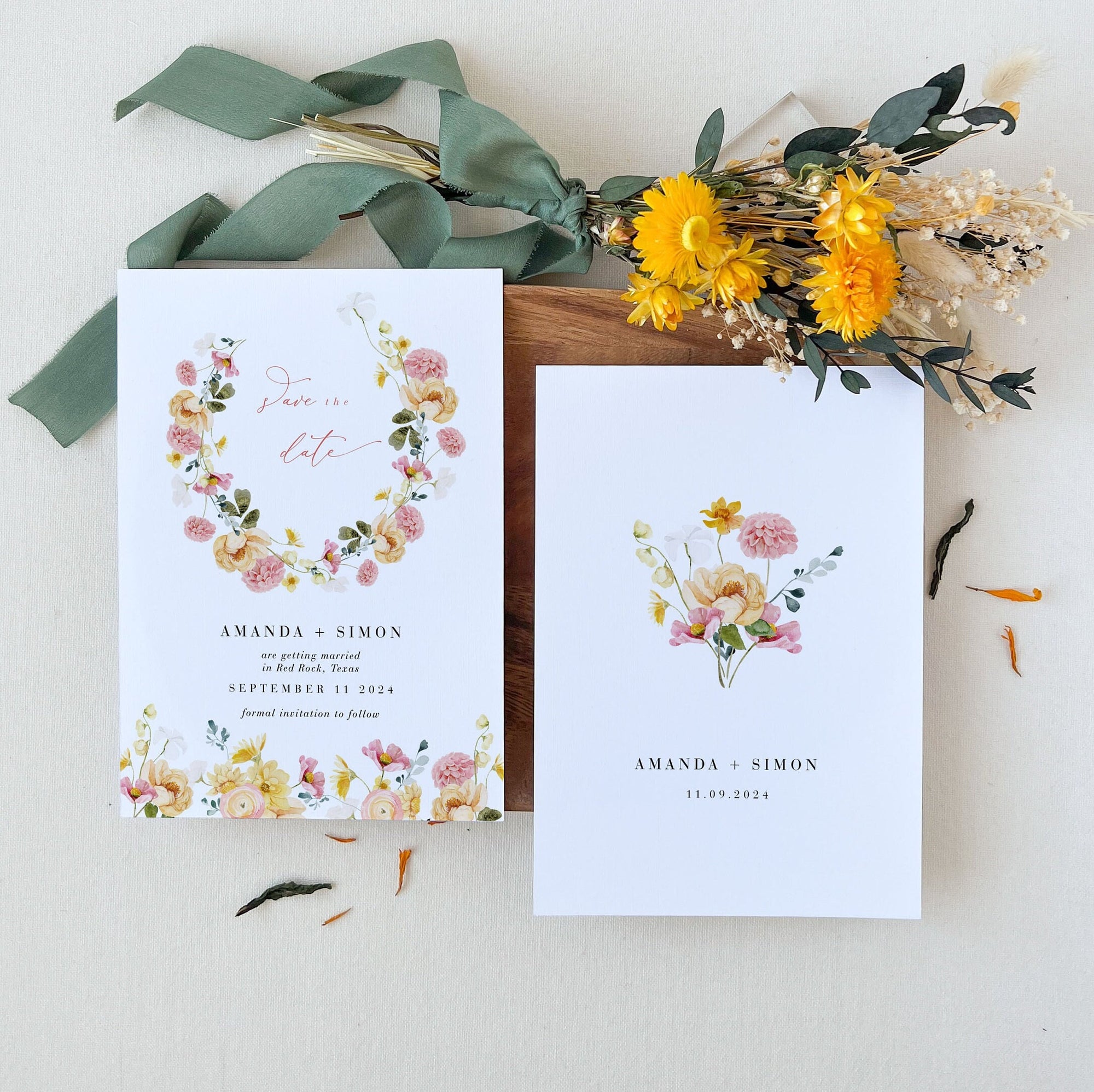 JUNE Summer Save the Date Template