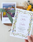 CHLOÉ Printable Floral Save the Date