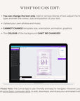 VIBE Birthday Invitation Video Purple