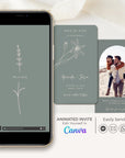 GIGLIOLA Save the Date Video Template - Sage & Blush