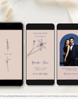 GIGLIOLA Blush & Navy Save the Date Video Template