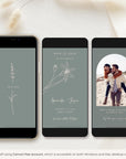 GIGLIOLA Save the Date Video Template - Sage & Blush