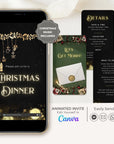 Business Christmas Party Invitation Video Template