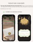 Animated Christmas Party Invitations Template