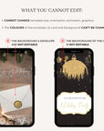 Animated Christmas Party Invitations Template