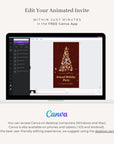Business Christmas Party Invitation Video Template