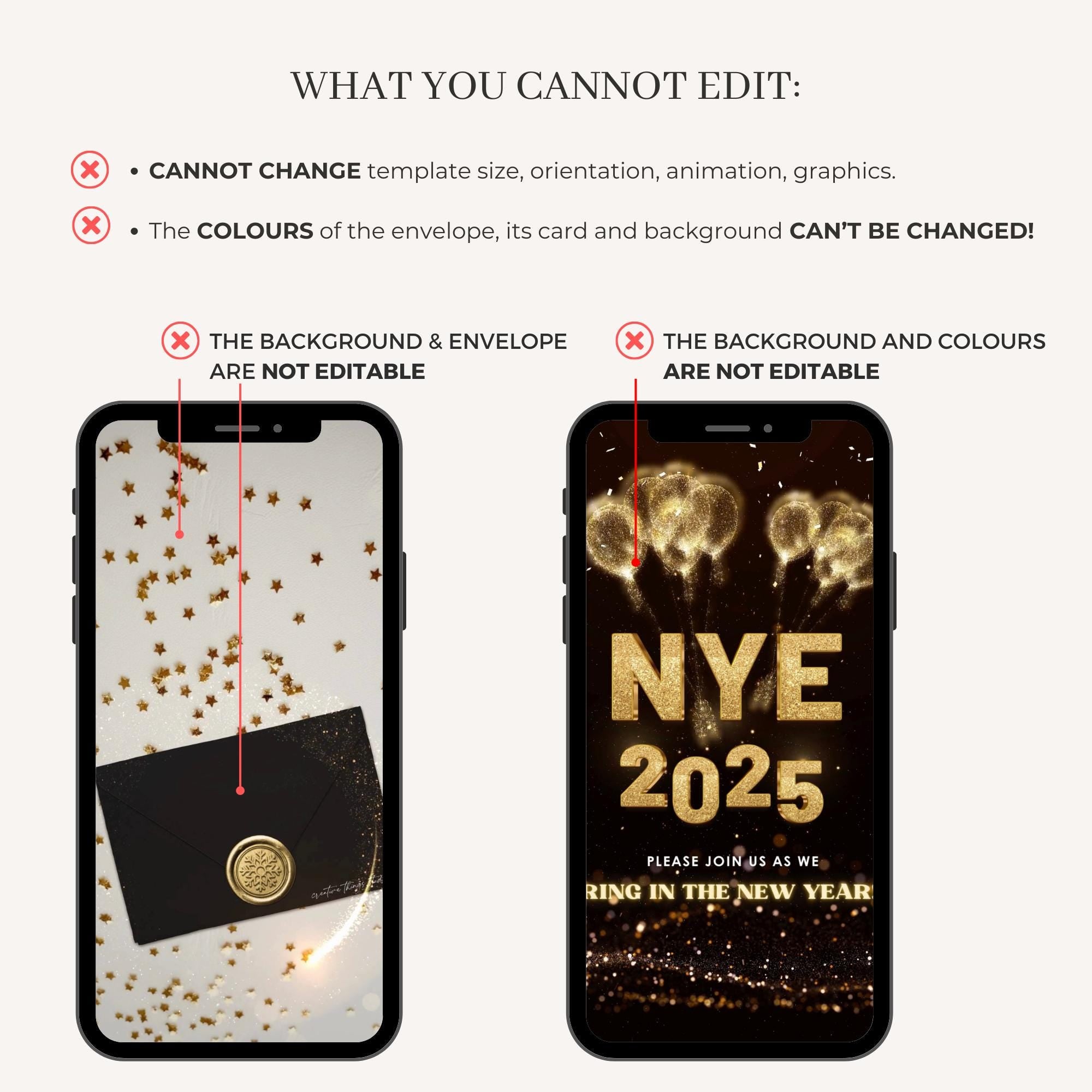 New Year&#39;s Eve Invitation Video