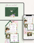CLOE Spring Wedding Online Digital Save the Date