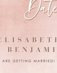 Anita Rose Gold Save the Date Video Template