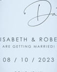 Anita Dusty Blue & Silver Save the Date Video Template