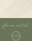 Tropical Palm Trees Save the Date Video Template