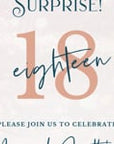 VIBE Birthday Invitation Video Pink