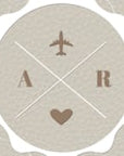Passport Save the Date Video Template - Taupe