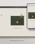 MARISOL Wedding Website Template for Canva with RSVP